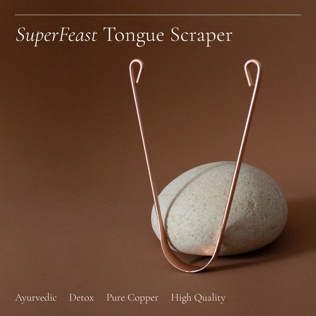 superfeast copper tongue scraper